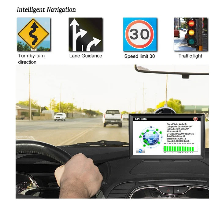 Car GPS with Reverse Camera