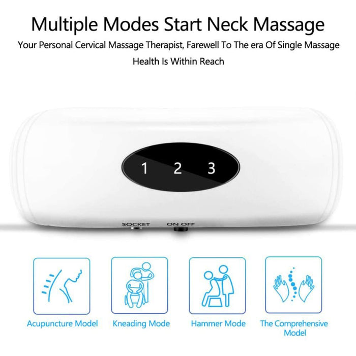 USB Charging Electric Neck Massager with 6 Massage Modes