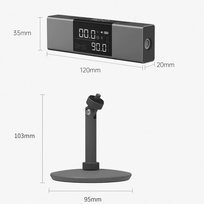 Portable Laser Angle Level Measurement Device- USB Rechargeable