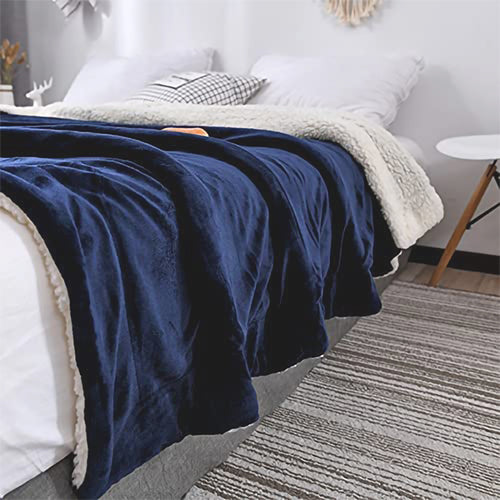Thick Fuzzy Soft Sherpa Blankets