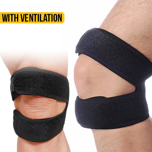 Dual Patella Knee Strap For Knee Pain Relief With Ventilating Holes