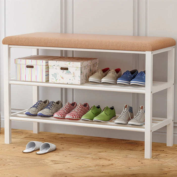 Shoe Storage Organiser with Bench