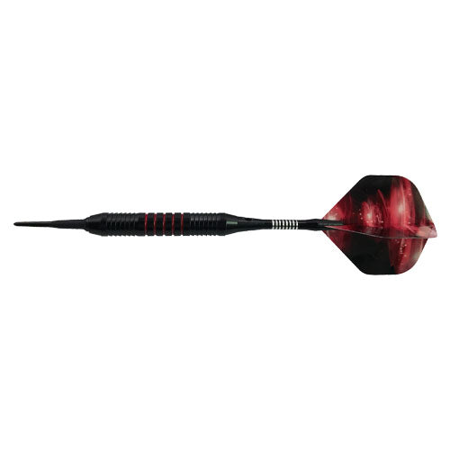 Professional Plastic Soft Tip Darts Red With Storage Case