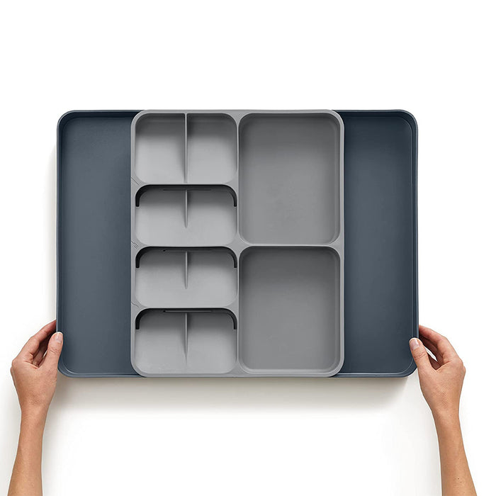 Expanding Kitchen Drawer Organizer Tray for Cutlery Utensils and Gadgets