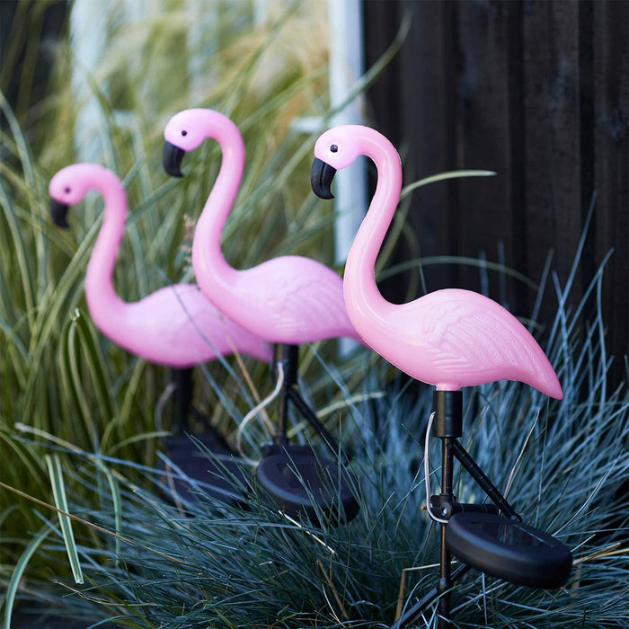 Flamingo Garden LED Stake Solar Powered Decorative Light