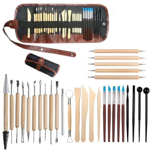 Clay Sculpting Pottery Tool Set — Off The Back