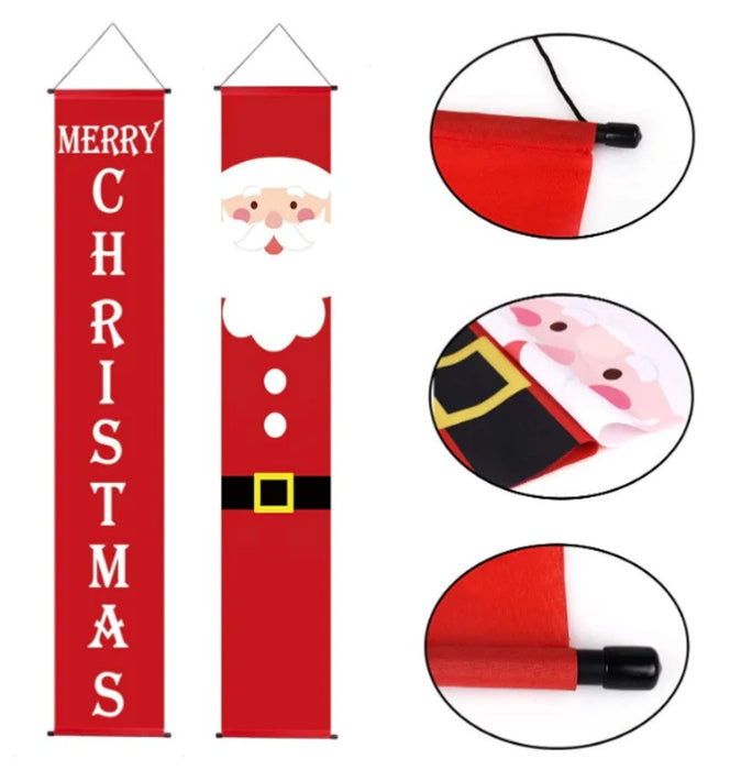 Merry Christmas Hanging Banner