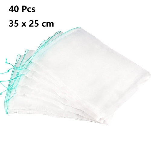 Fruit Protection Nylon Net Bags - 40 Piece