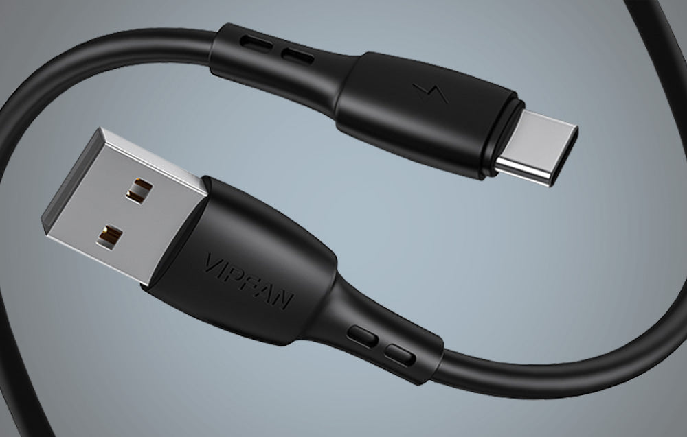 Urban Spec Fast Charging USB to Type C Cable 2m Black