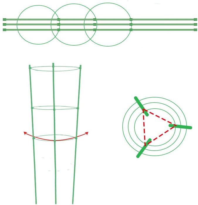 Plant Support Trellis Frame