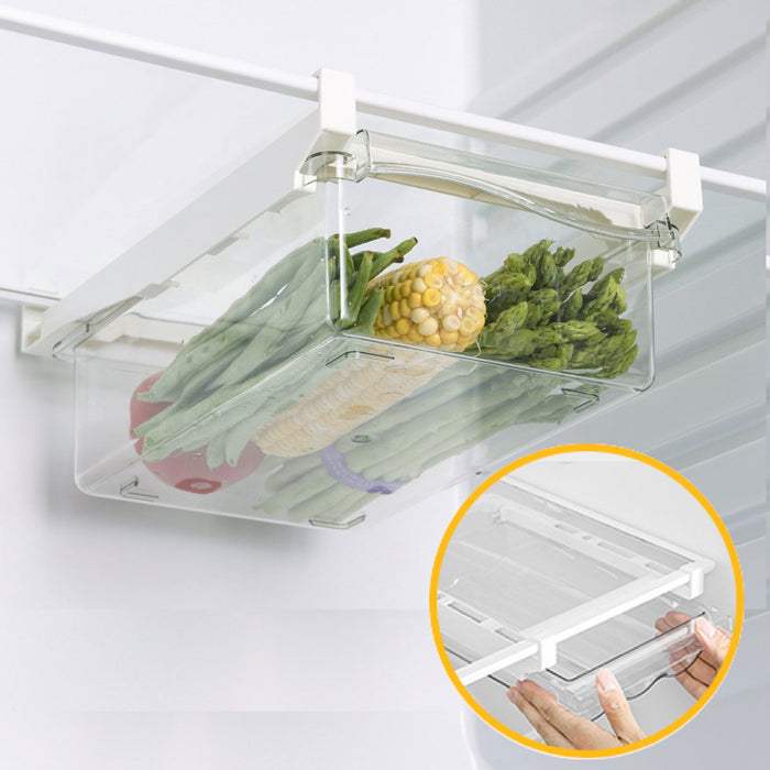 Pull-Out Refrigerator Storage Drawer