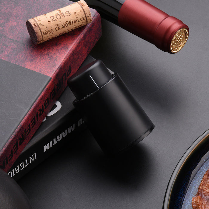 Reusable Wine Vacuum Stoppers With Time Scale