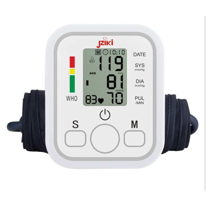 High Accuracy Digital Blood Pressure Monitor Sphygmomanometer - Battery Operated