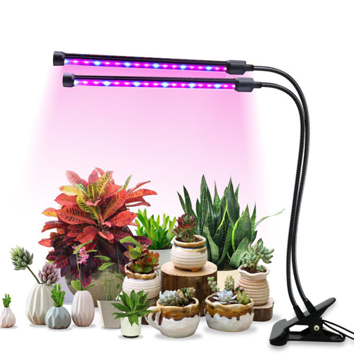 Dual Head LED Lamp for Indoor Plants
