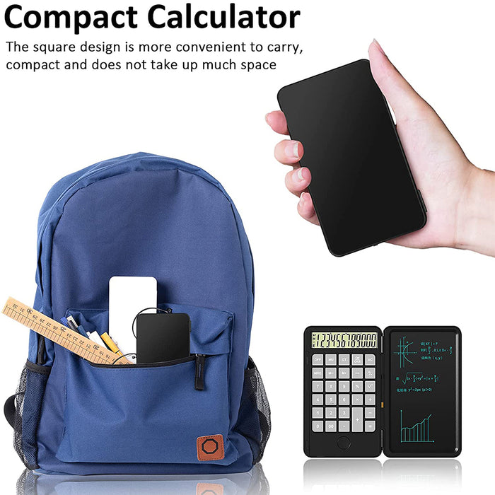 12-Digit Desktop Calculator with LCD Writing Screen- USB Charging