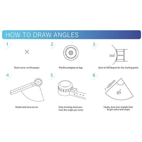 Drawing Architect Scale Ruler Multi Function