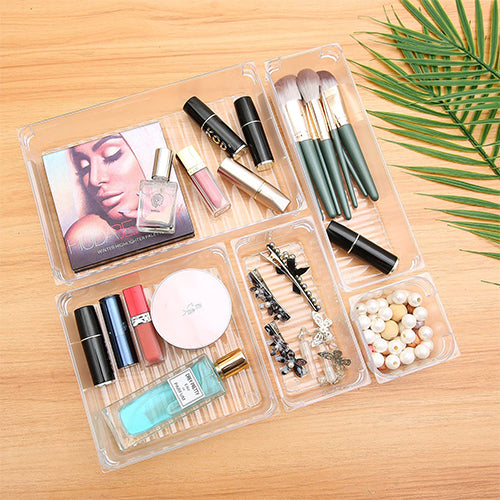 Rectangular Clear Storage Box's 16 Piece Set