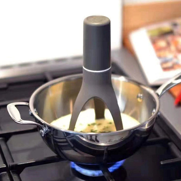 The Unique Automatic Pan Stirrer Innovative Kitchen Gadget - Battery Powered