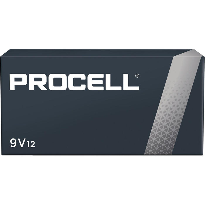 Procell Alkaline 9V 12pk Industrial Battery by Duracell