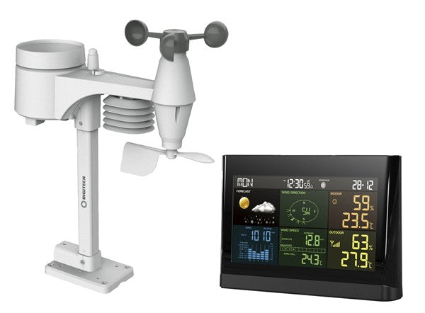 Urban Digital Weather Station with Colour Display