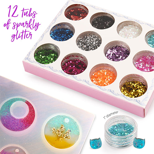 Jewellery Molds for Epoxy Resin - 148 Piece Set