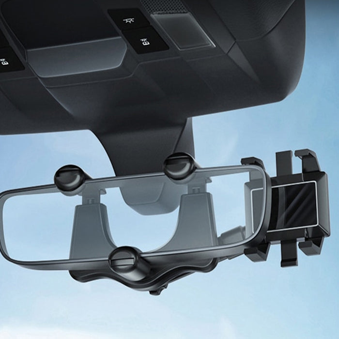 360° Rotating Bracket Car Rearview Mirror Mobile Holder