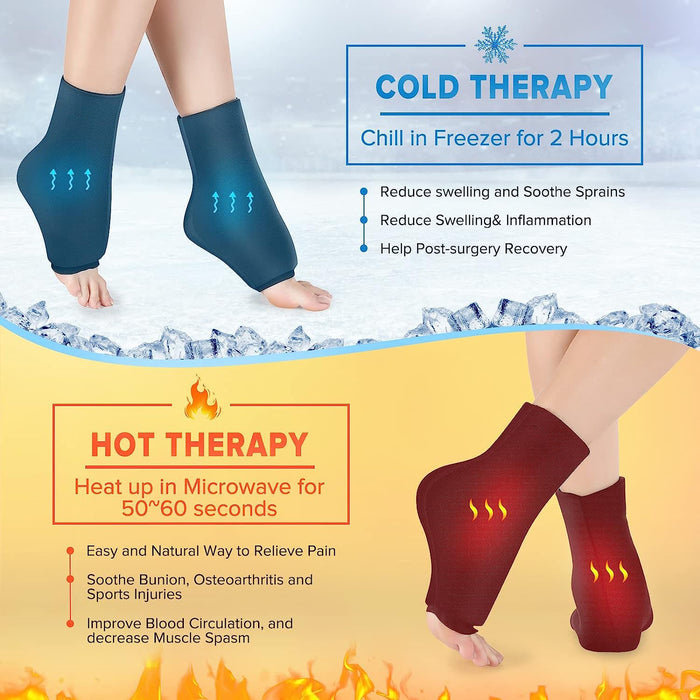 Reusable Gel Ice Pack for Hot & Cold Therapy