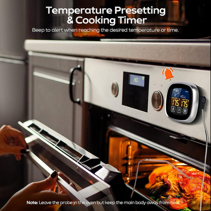 Touchscreen Meat Thermometer