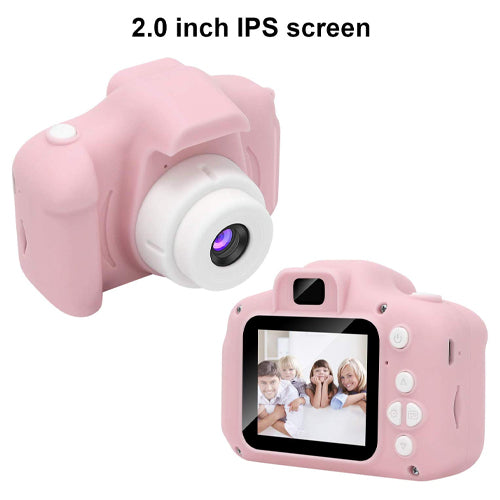 Kids Digital Video Camera Shockproof - Pink