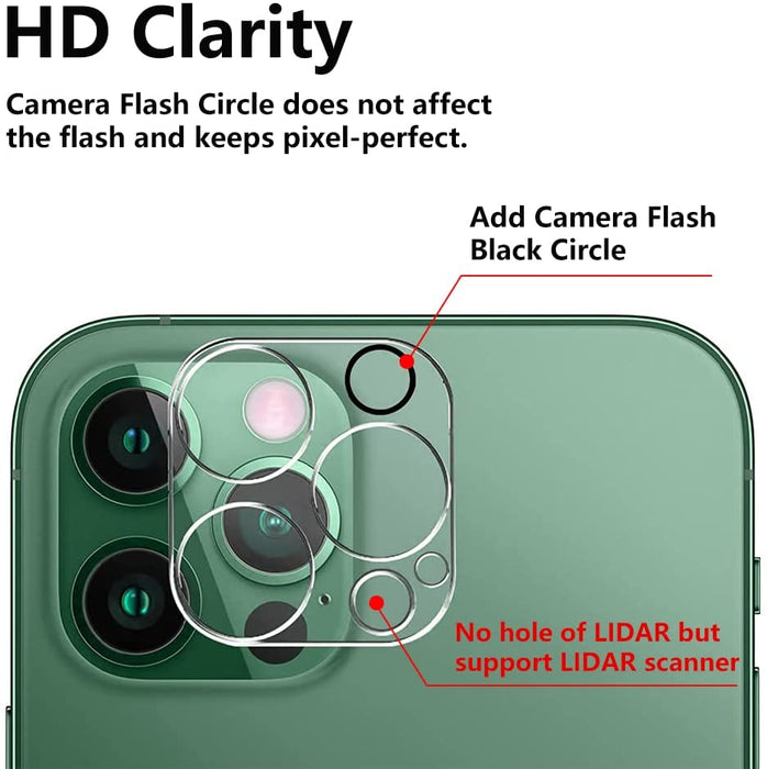 Rear Back Camera Lens Protector Tempered Glass For I Phone 13 Pro