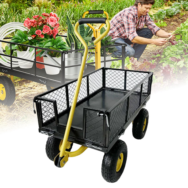 Heavy Duty Steel Garden Cart