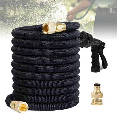 15 Meter Expandable Garden Hose with 8 Function Sprayer