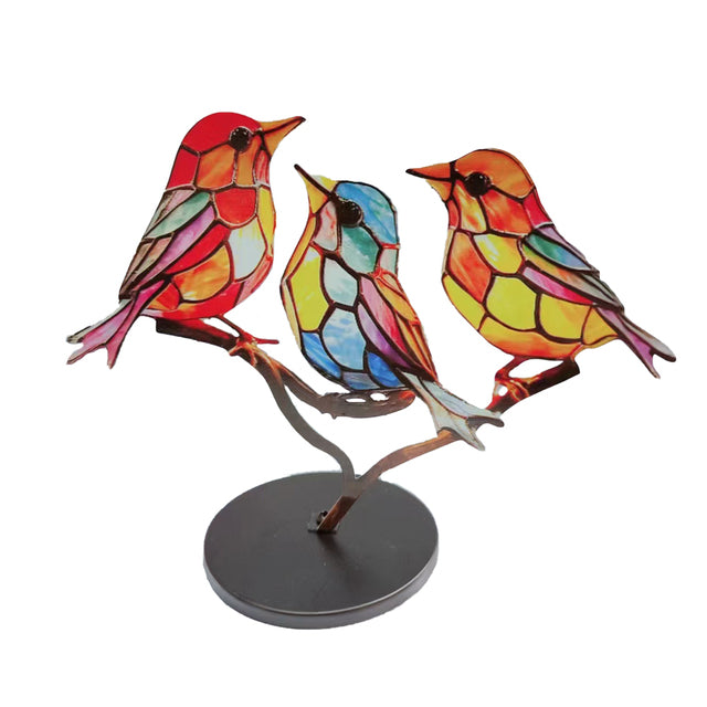 Double-Sided Bird Ornament