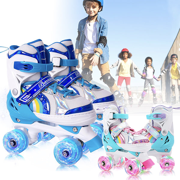 Kids Roller Skates - Adjustable Size