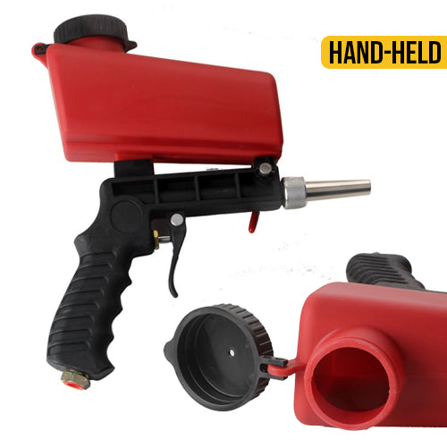 Hand Held Sandblaster Sand Blaster Gun KIt