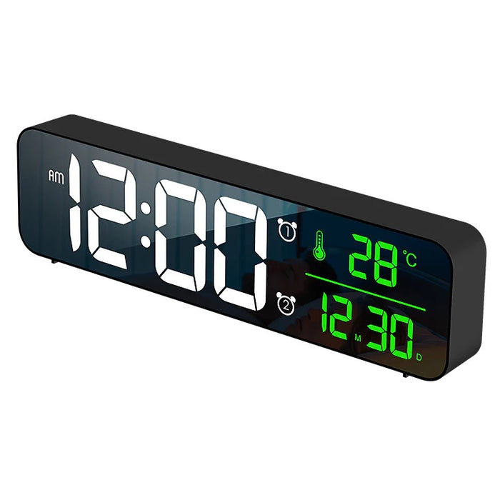 Large Display Alarm Clock with Temperature