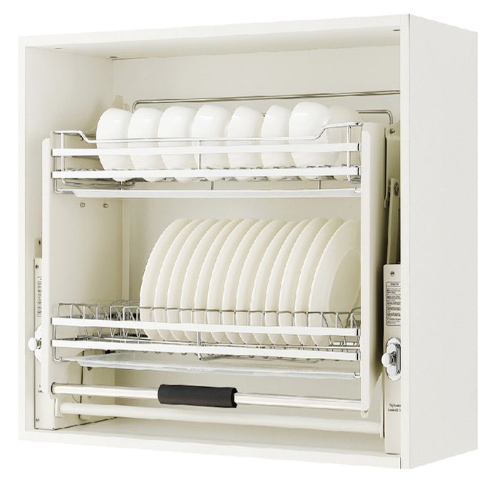 2 Tier Pull-Out Cabinet Organiser Drop Down