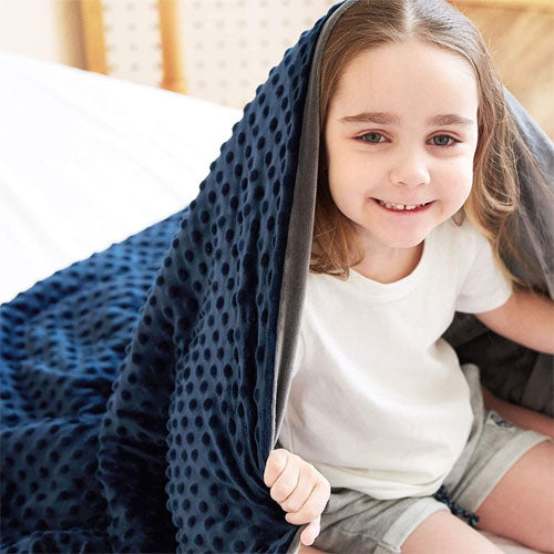 Ultra Soft Plush Weighted Blanket Cover - 123x199cm