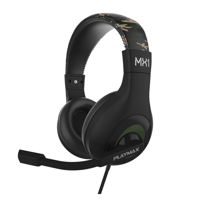 Playmax MX1 Universal Headset - Jungle Camo