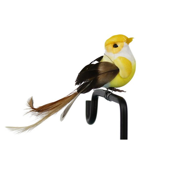 Artificial Feathered Bird Decorations