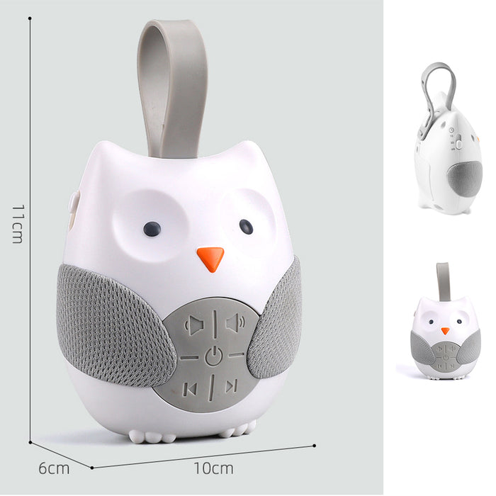 Portable Baby Soother White Noise Music Player Owl- Battery Powered