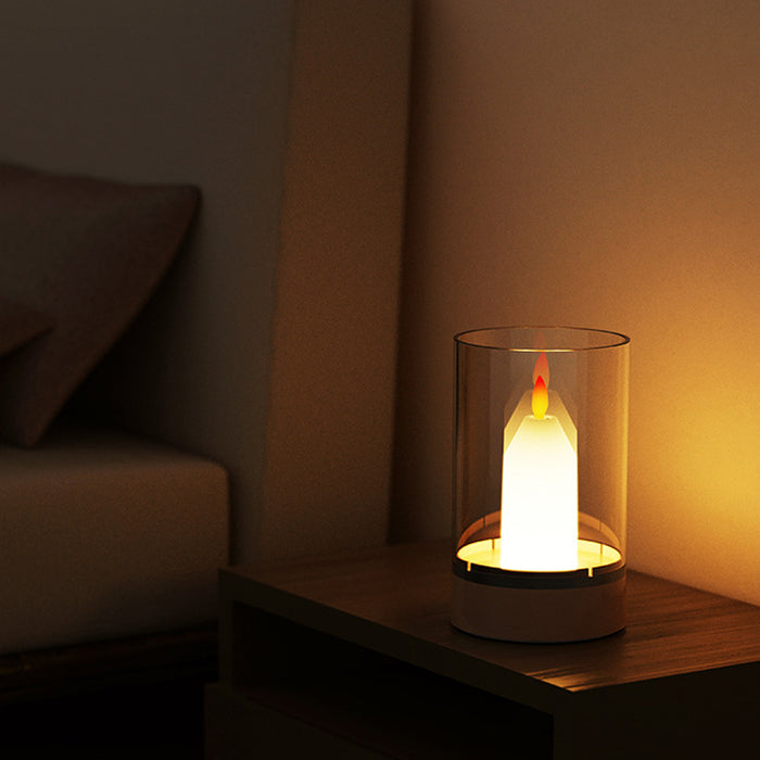 Hand Sweep Motion Candle Light Simulation Lamp- USB Charging