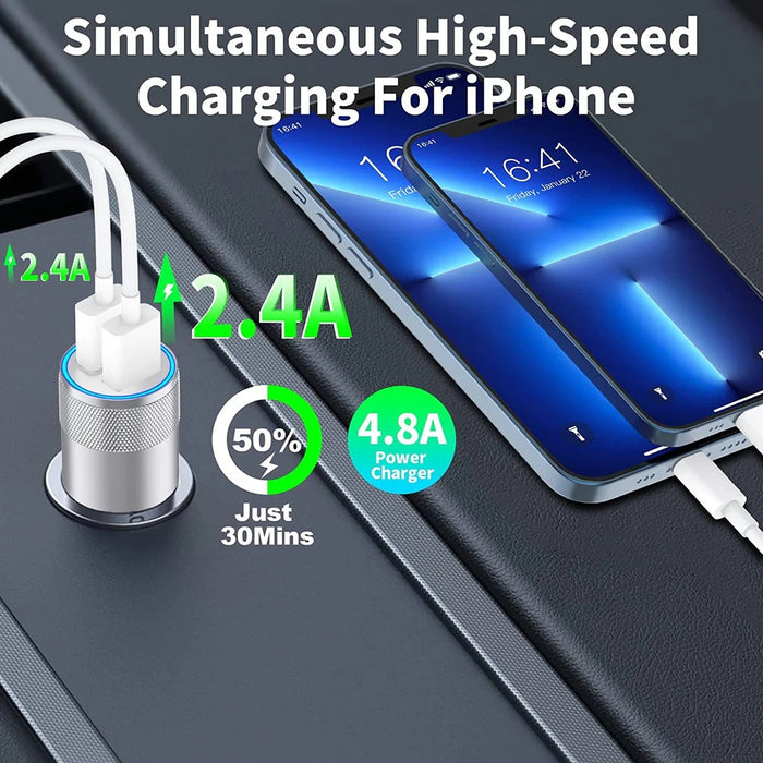Dual USB Fast Car Charger