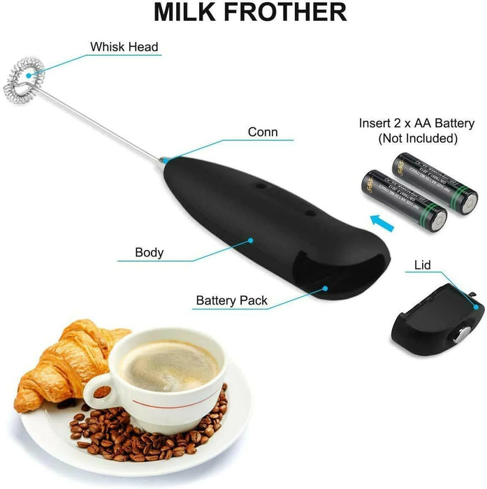 Powerful Handheld Milk Frother