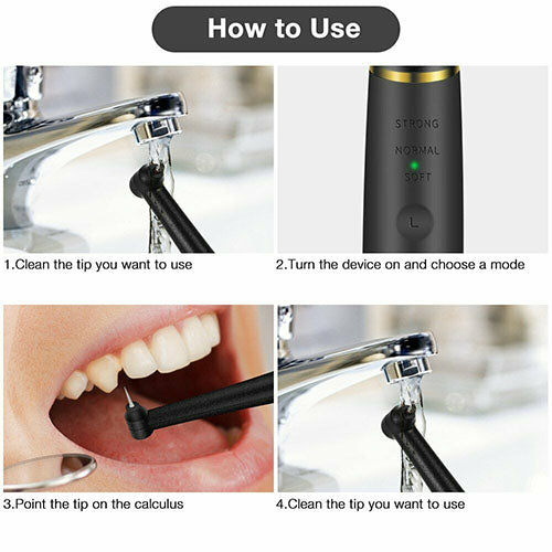 Electric Teeth Cleaner with 3 Cleaning Modes