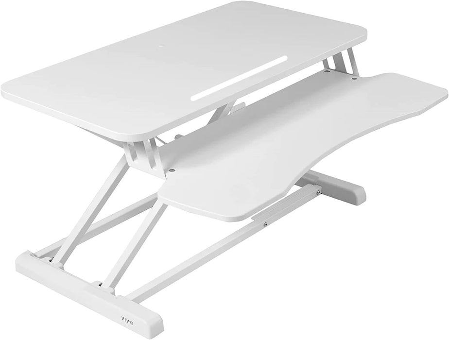 Standing Desk Height Adjustable - White
