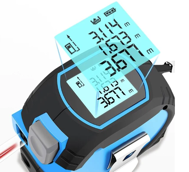 3 in 1 Digital Tape & Laser Distance Meter