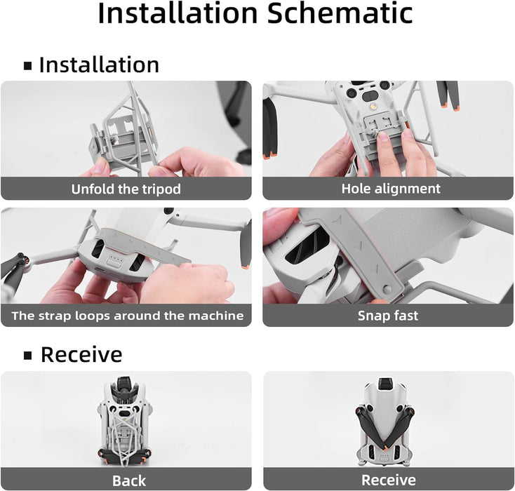 Landing Gear Compatible with DJI Mini 4 Pro