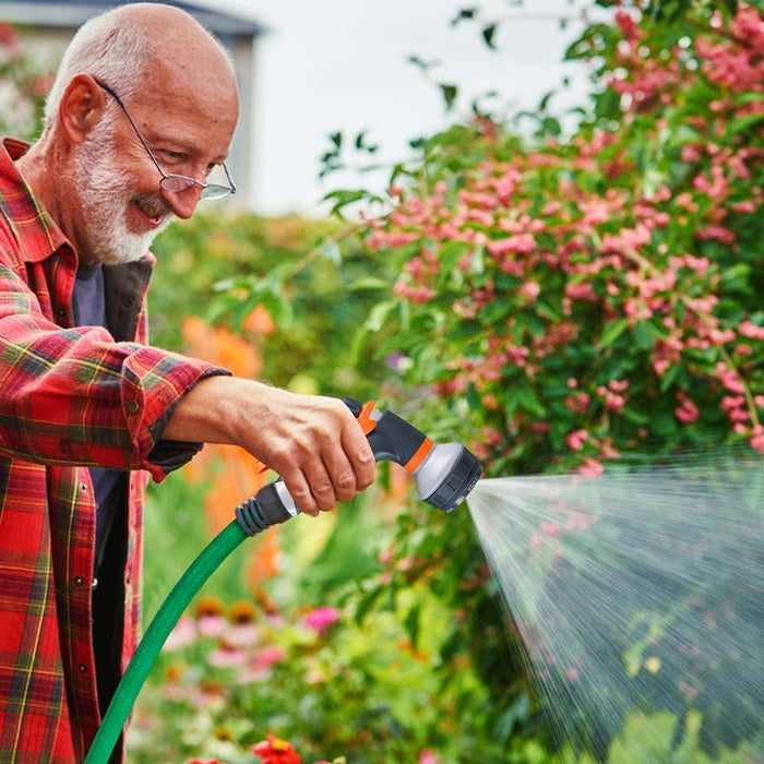 Heavy Duty Water Spray Gun with 8 Adjustable Watering Patterns