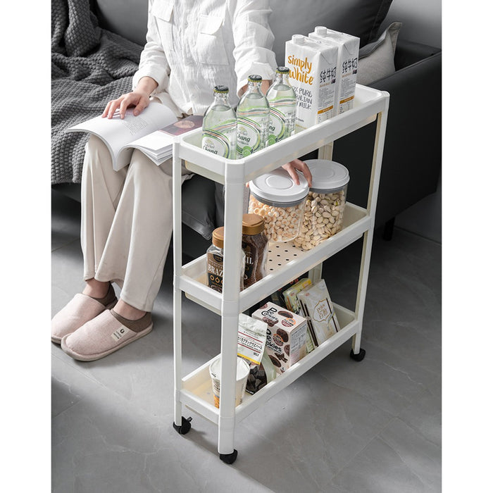3 Tier Narrow Slide-Out Trolley